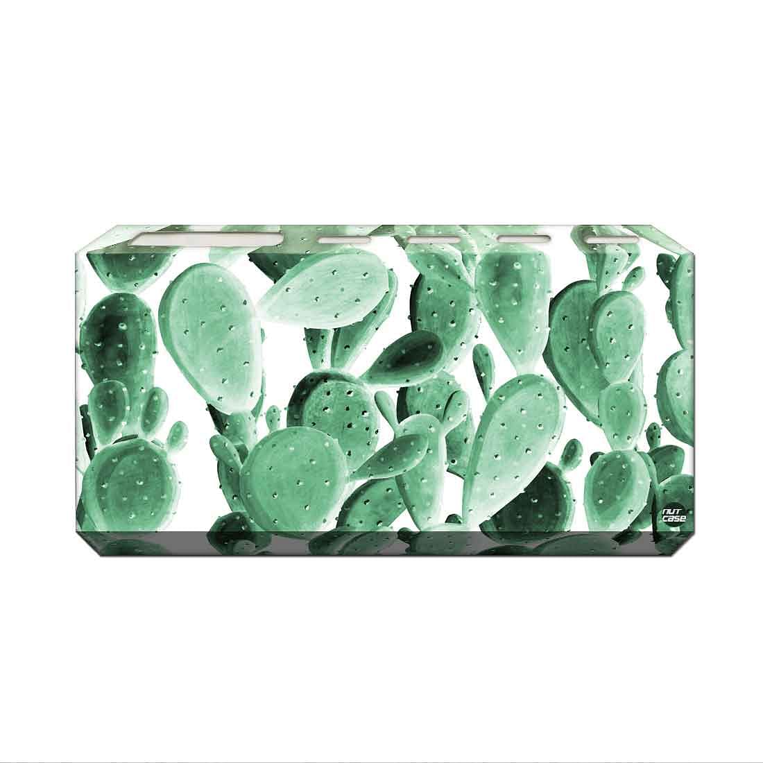 Toothbrush Holder Wall Mounted -Green Cactus Nutcase