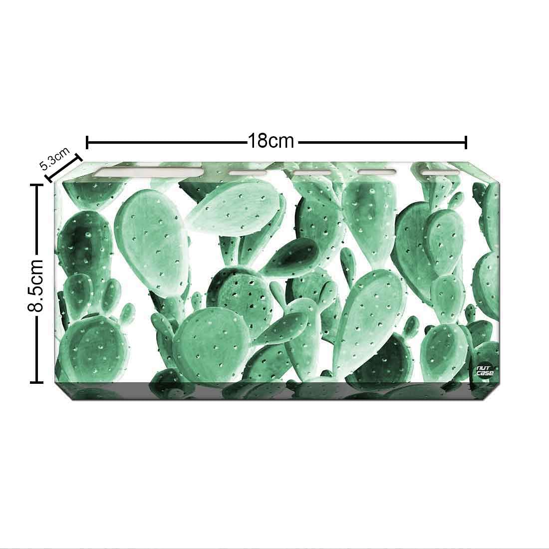 Toothbrush Holder Wall Mounted -Green Cactus Nutcase