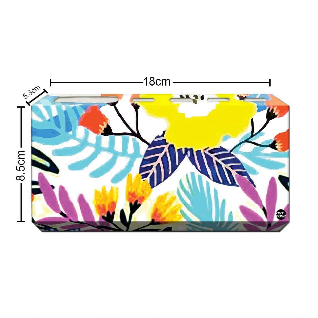 Toothbrush Holder Wall Mounted -Floral Nutcase