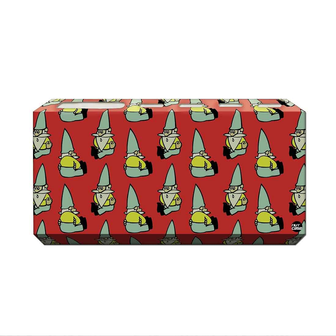 Toothbrush Holder Wall Mounted -Gnome Red Nutcase