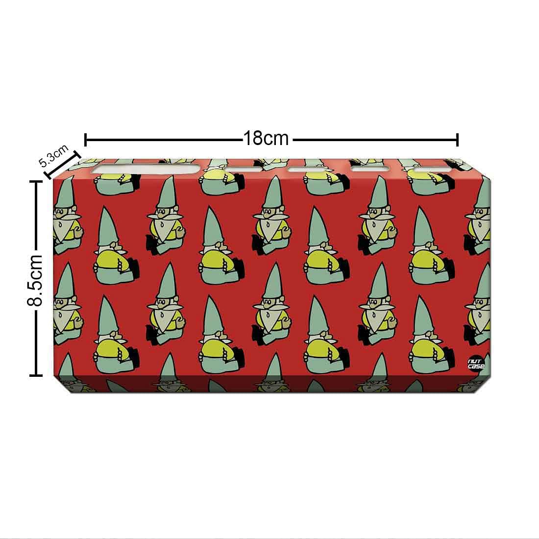 Toothbrush Holder Wall Mounted -Gnome Red Nutcase