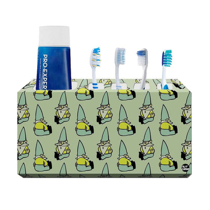 Toothbrush Holder Wall Mounted -Gnome Green Nutcase