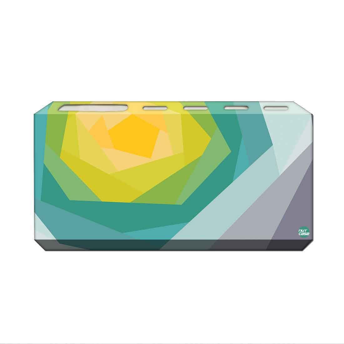 Beautiful Toothbrush Case Holder Wall Mounted -  Abstract Flower Nutcase