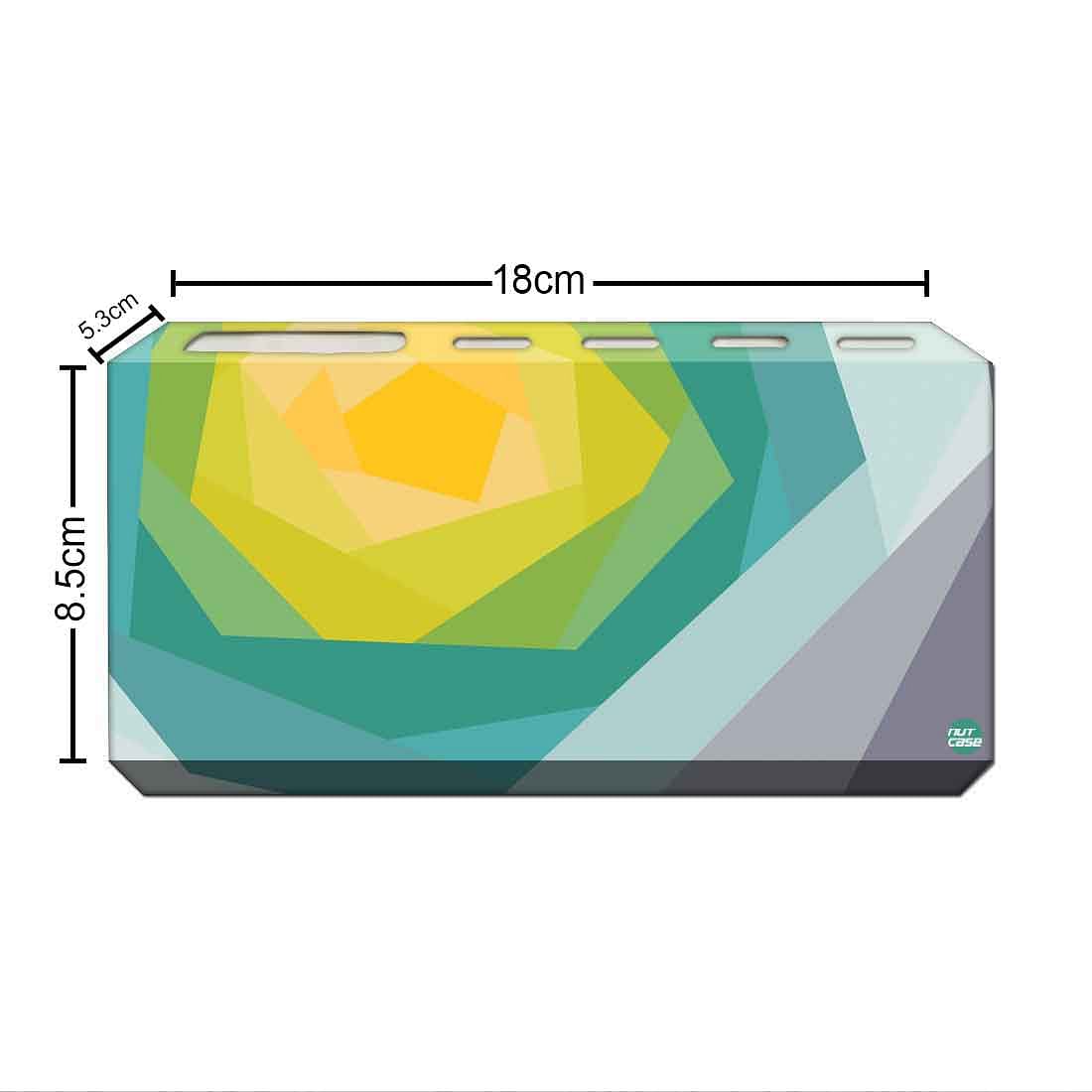 Beautiful Toothbrush Case Holder Wall Mounted -  Abstract Flower Nutcase