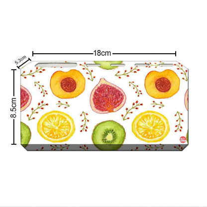 Toothbrush Holder Metal Bathroom Organizer - Fruits Nutcase