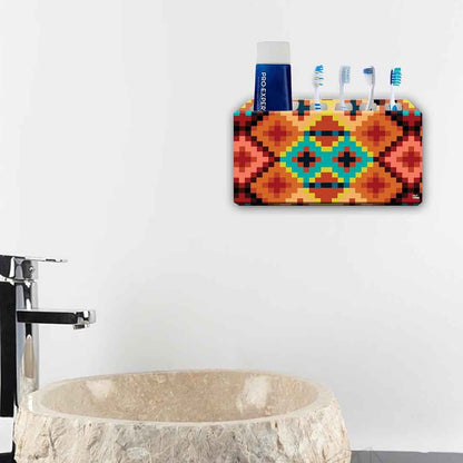 Decorative Luxury Toothbrush Holder - Diamond Pattern Everywhere Nutcase