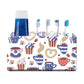 Cute Bathroom Organizer for Toothbrush and Toothpaste - Cup Nutcase