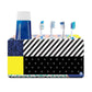 Best Bathroom Organizer for Toothbrush and Toothpaste - Checkbox Pattern Nutcase