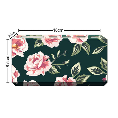 Toothbrush Holder Wall Mounted -Vintage Pink Rose Nutcase