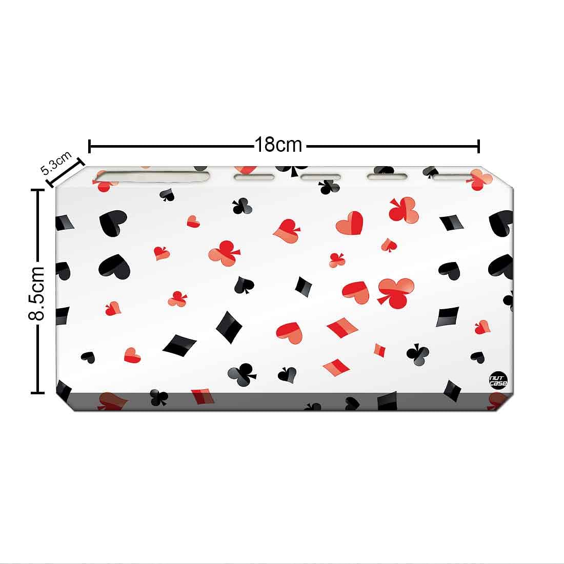 Toothbrush Holder Wall Mounted -Ace and Heart Nutcase