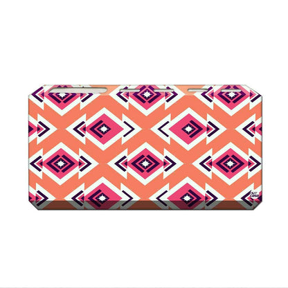 Toothbrush Holder Wall Mounted -Diamond Pattern Pink Nutcase
