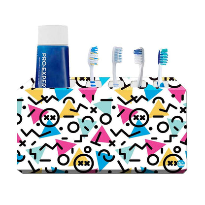Wall Mounted Toothbrush Holder Toothpaste Organizer-Jumble Nutcase