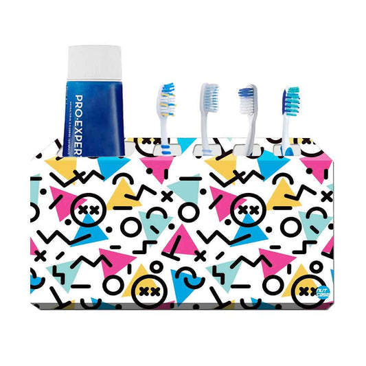 Wall Mounted Toothbrush Holder Toothpaste Organizer-Jumble Nutcase