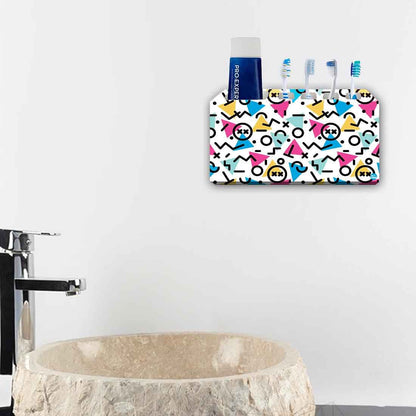 Wall Mounted Toothbrush Holder Toothpaste Organizer-Jumble Nutcase