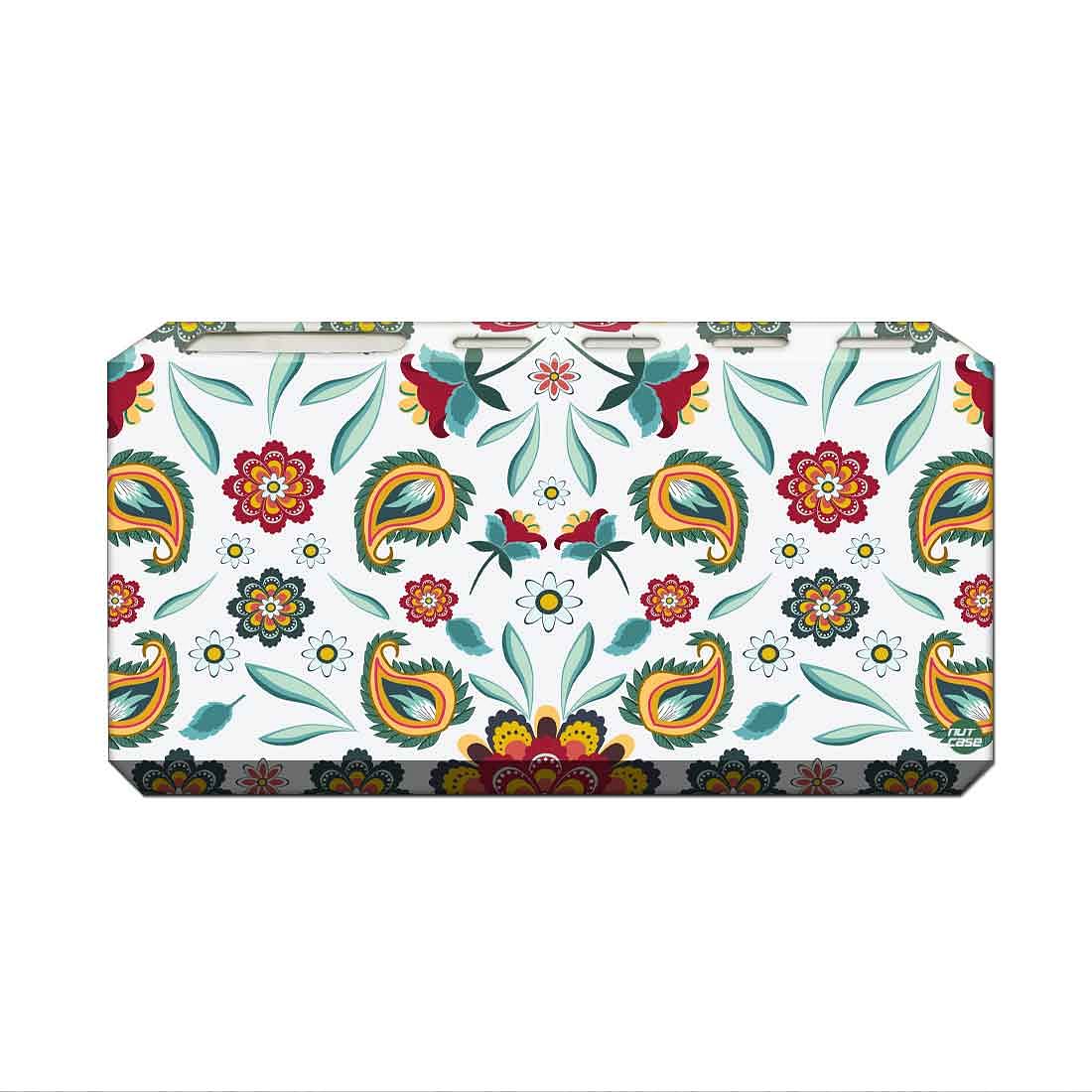 Toothbrush and Toothpaste Holder Wall Mount-Mango Leaf Nutcase