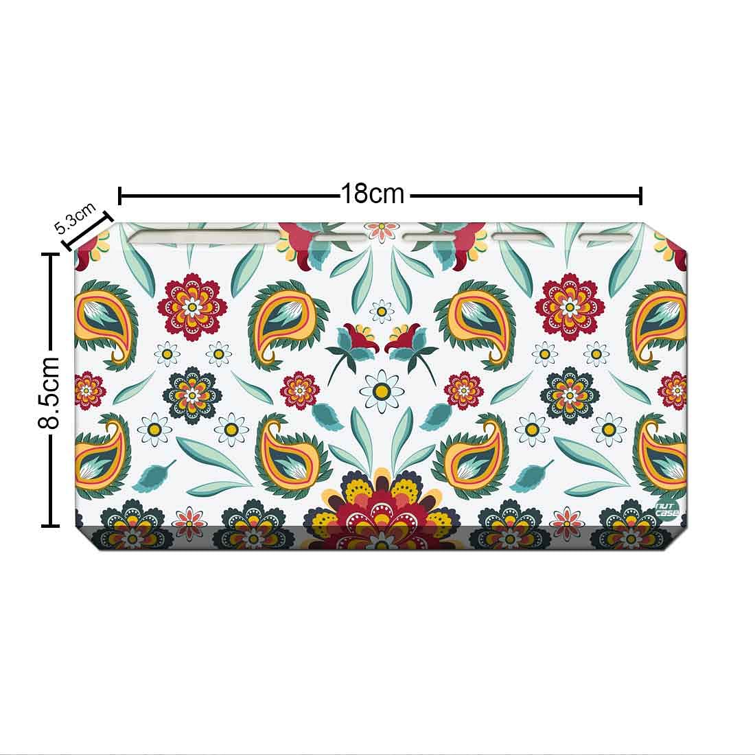 Toothbrush and Toothpaste Holder Wall Mount-Mango Leaf Nutcase