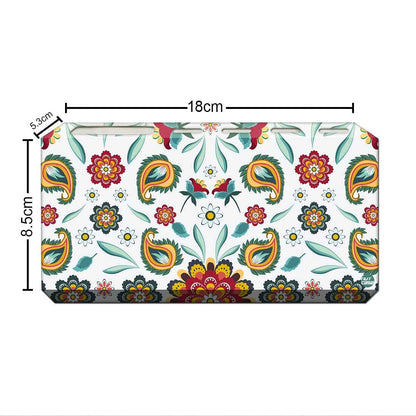 Toothbrush and Toothpaste Holder Wall Mount-Mango Leaf Nutcase