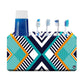 Toothbrush Holder Wall Mounted -Aztec Mix Nutcase