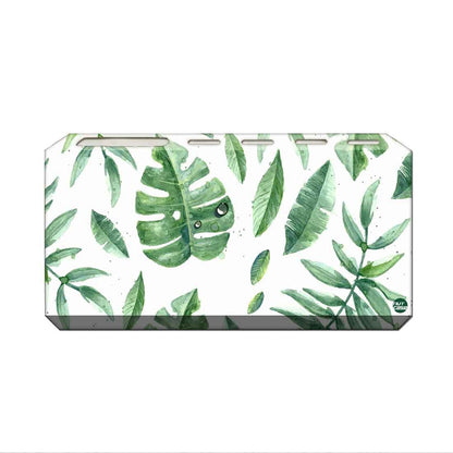 Toothbrush Holder Wall Mounted -  Tropical Leaves Nutcase