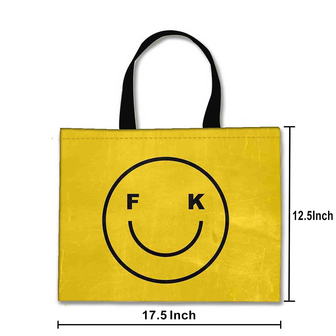 Designer Tote Bag With Zip Beach Gym Travel Bags -  Blink Nutcase