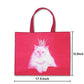 Designer Tote Bag With Zip Beach Gym Travel Bags -  Princess Cat Nutcase