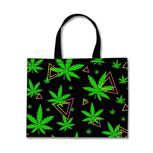 Designer Tote Bag With Zip Beach Gym Travel Bags -  HAPPY 4:20 Nutcase
