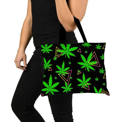 Designer Tote Bag With Zip Beach Gym Travel Bags -  HAPPY 4:20 Nutcase