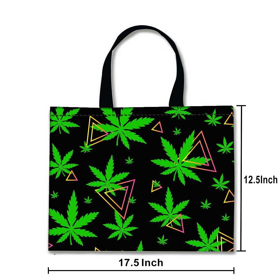Designer Tote Bag With Zip Beach Gym Travel Bags -  HAPPY 4:20 Nutcase