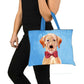 Designer Tote Bag With Zip Beach Gym Travel Bags -  Hipster Lab Nutcase
