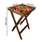 Folding Living Room Table for Snacks Serving Tables - Diamonds Nutcase