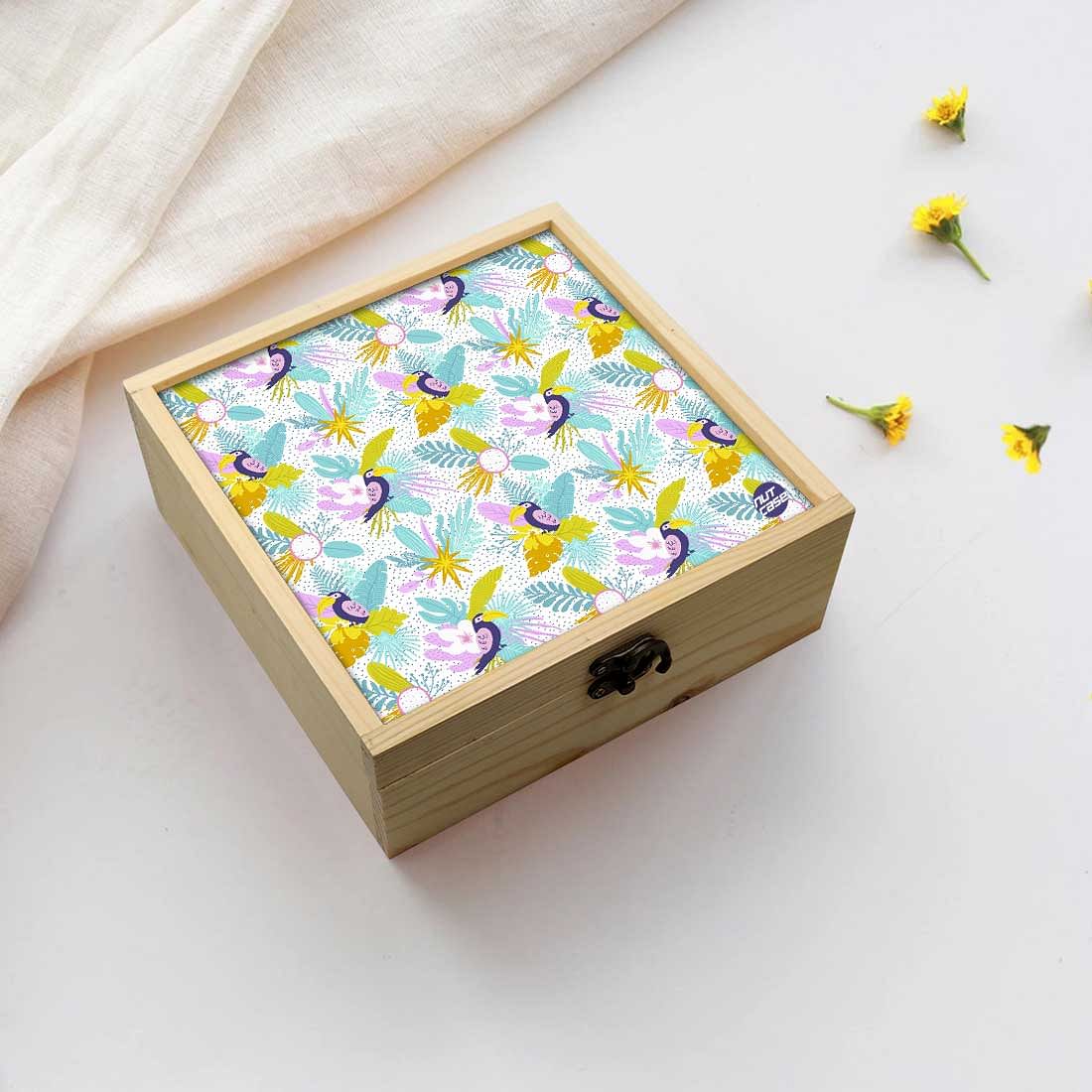 Jewellery Box Makepup Organizer -  Keel-Billed Toucan Nutcase