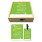 Passport Cover Luggage Tag Wooden Gift Box Set - Always Believe Nutcase