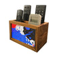 Remote Control Stand Holder Organizer For TV / AC Remotes -  Splatter Nutcase