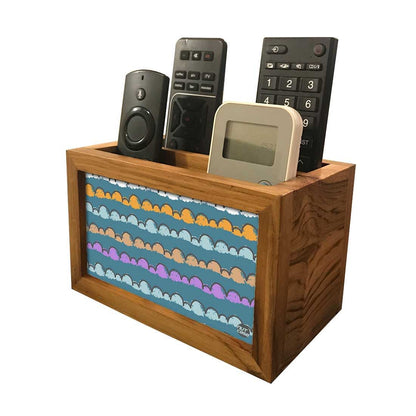 Nice Black Remote Control Holder - Clouds of Color Nutcase