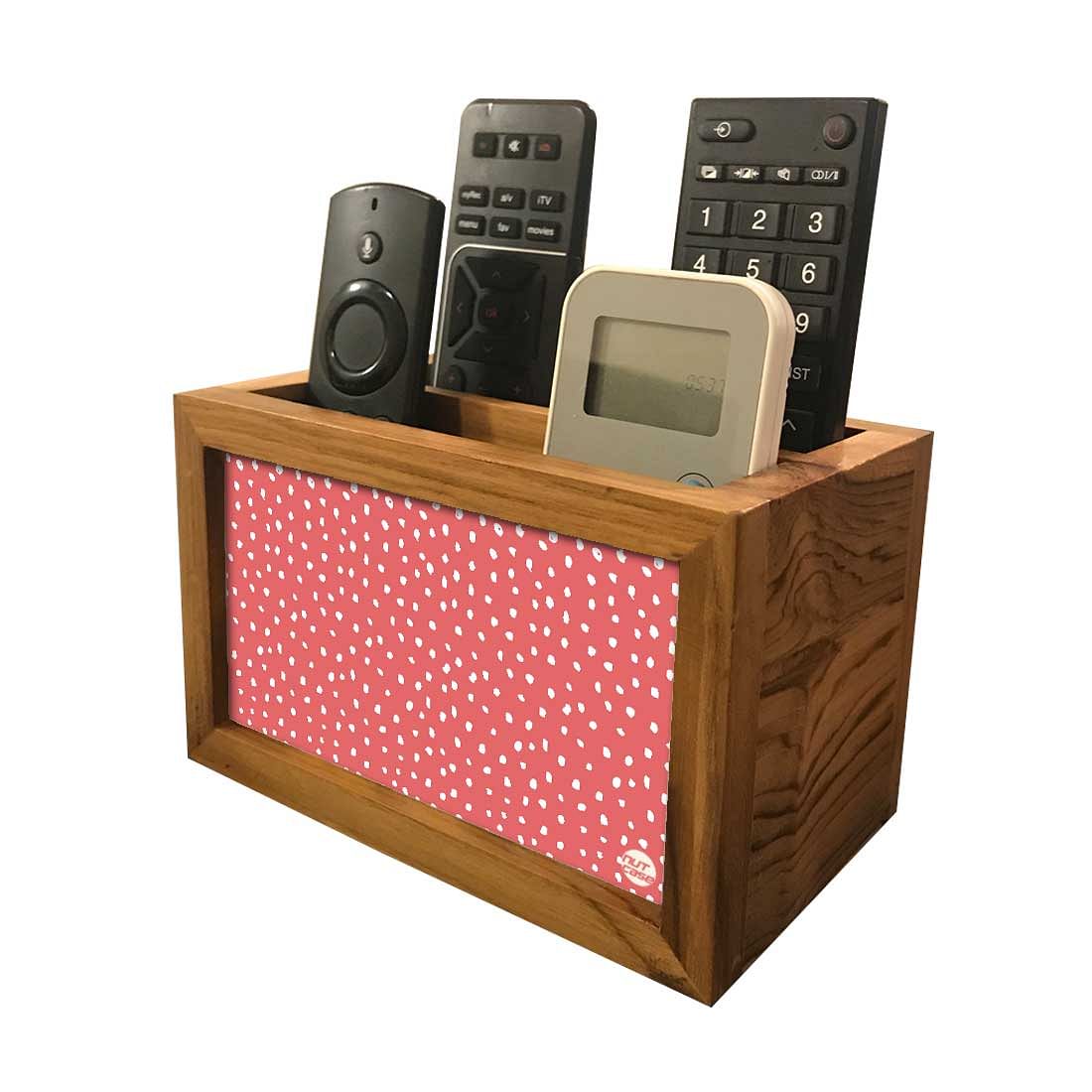 Organizer For TV AC Remotes - Pretty In Pink Nutcase