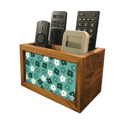 New Tv Control Organizer - Irish Flowers Nutcase