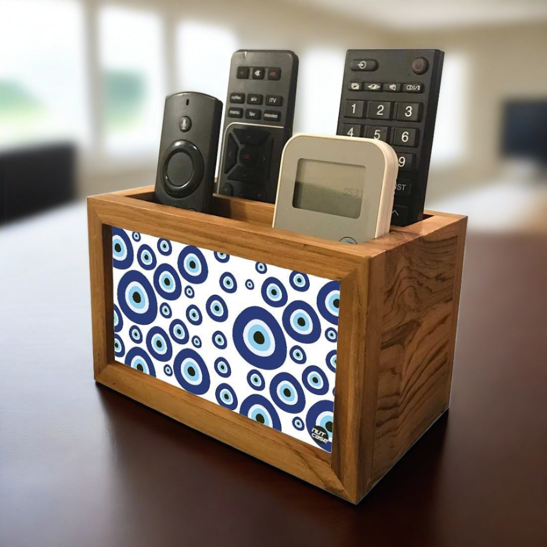 New Tv Remote Caddy Organizer For TV / AC Remotes -  Eyebull Nutcase