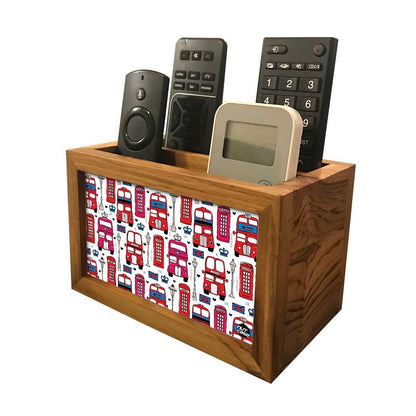 Beautiful Remote Control Holder Organizer For TV / AC Remotes -  London Travel Nutcase