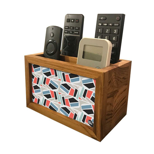 Remote Control Stand Holder Organizer For TV / AC Remotes -  Pattern Nutcase