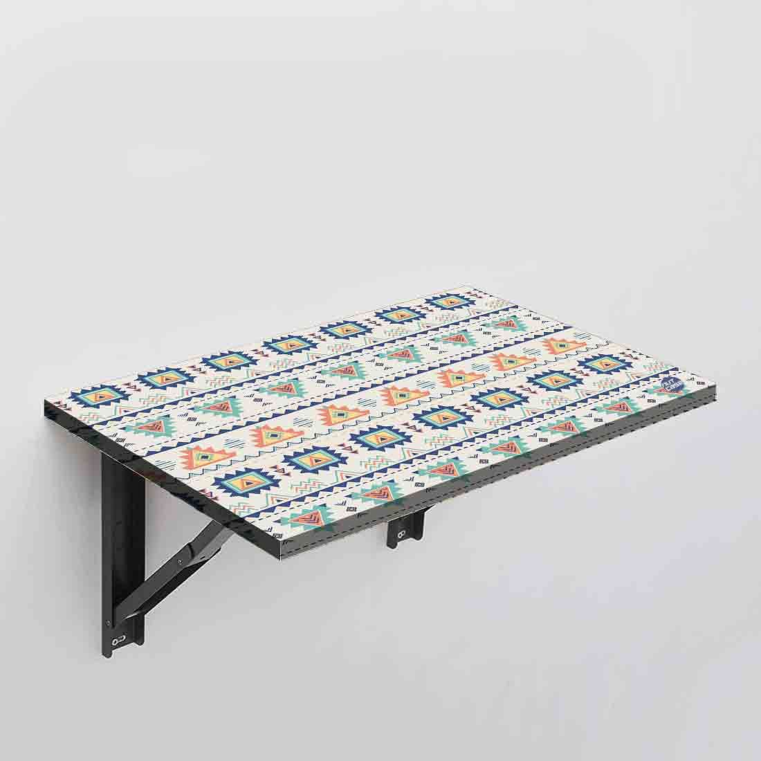 Wall Table for Study Printed Kids  - Aztec Nutcase