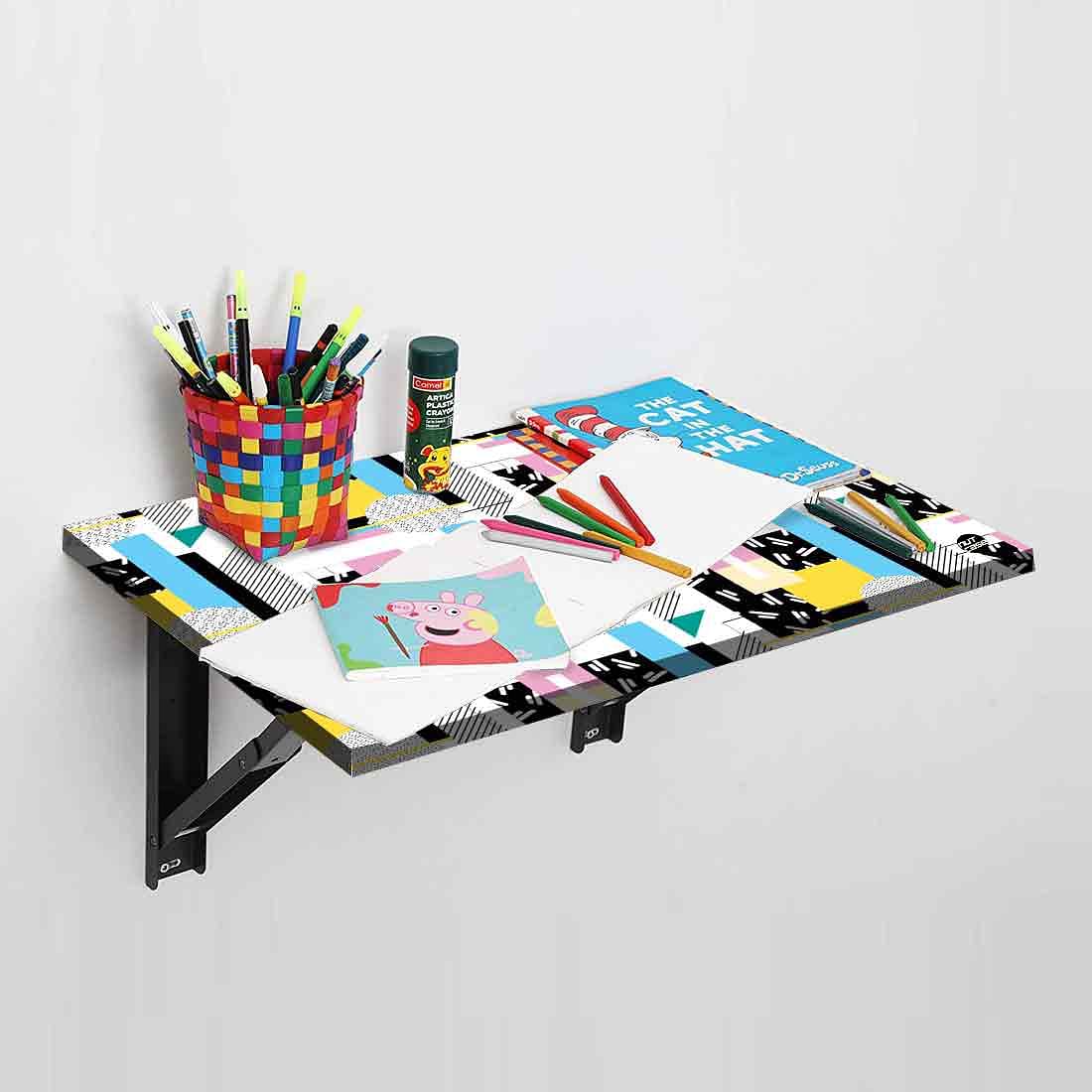 Nutcase Abstract Get Wall Mounted Study Table Desk - Abstract Online India – Nutcase