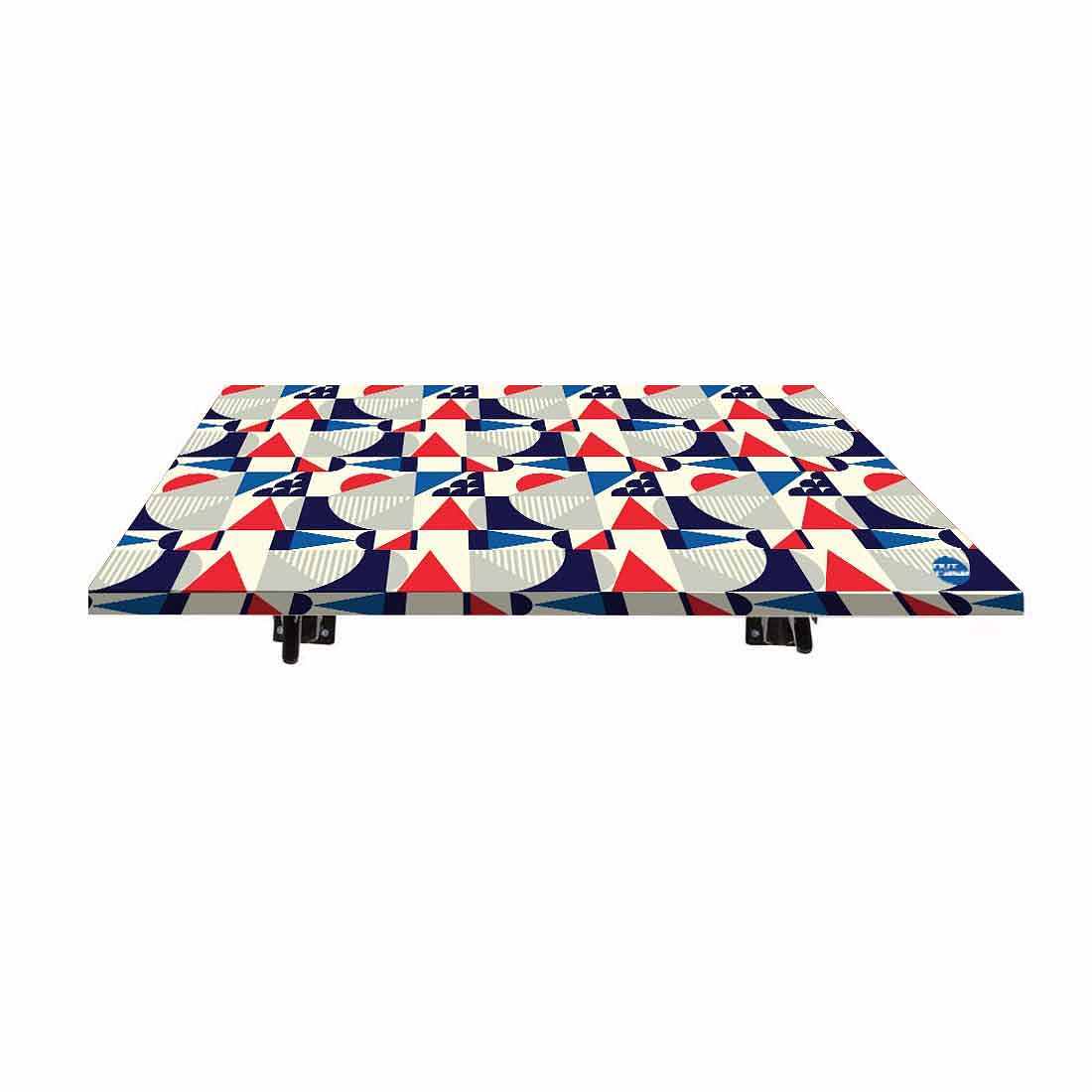 Wall Mounted Table for WFH - Retro Geometric Nutcase