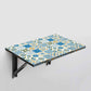 Wall Mounted Table for WFH - Moroccan Design Nutcase