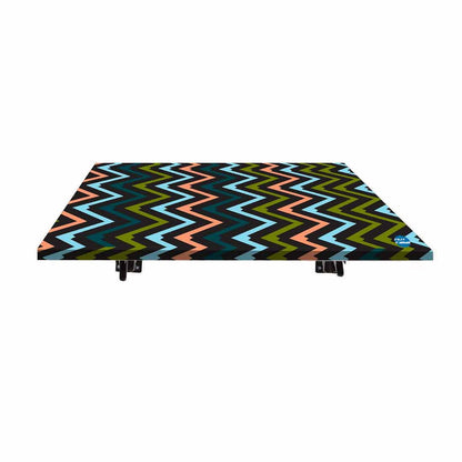 Wall Mounted Small Study Table -  Zig Zag Nutcase