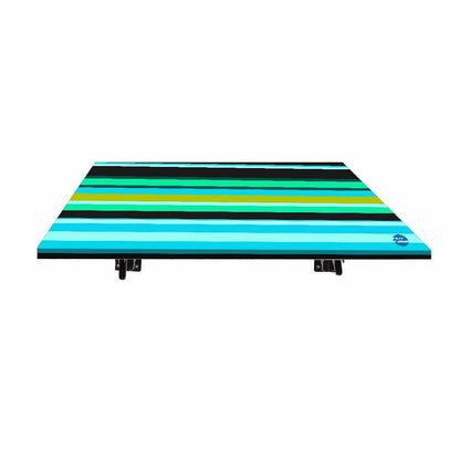 Foldable Study Table Wall Mounted - Neon Lines Nutcase