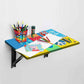 Wall Mounted Foldable Study Table -  Quirky Peace Nutcase