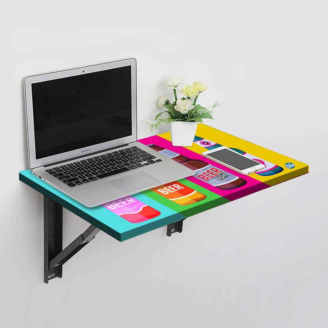 Buy Wall Mounted Folding Study Table Online India – Nutcase
