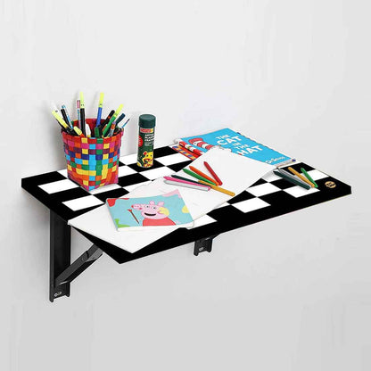 Wall Mounted Folding WFH Table -  Checks Nutcase