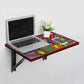 Wall Attached Study Table for Kids - Wall Mounted -  Grid Nutcase
