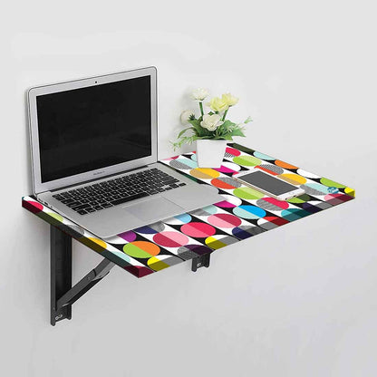 Foldable Study Table Wall Mounted -  Retro  Design Nutcase